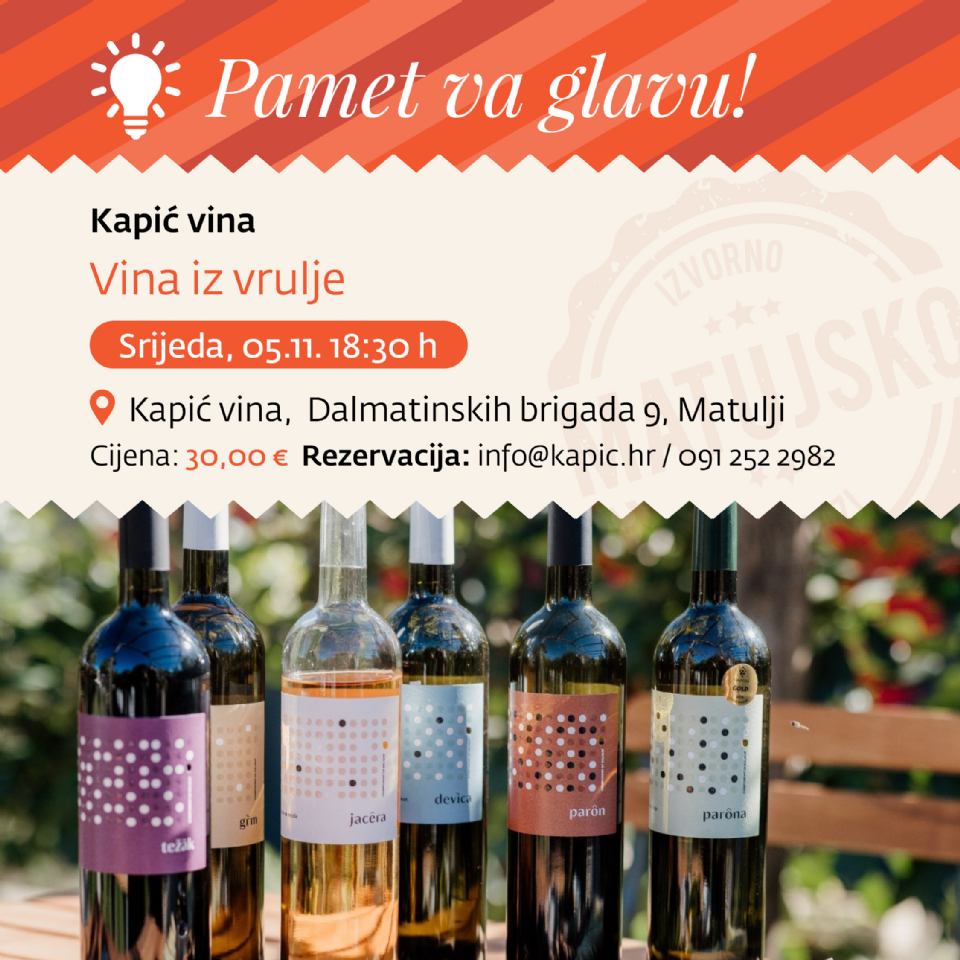 VINSKA RADIONICE VINARIJE KAPIĆ -